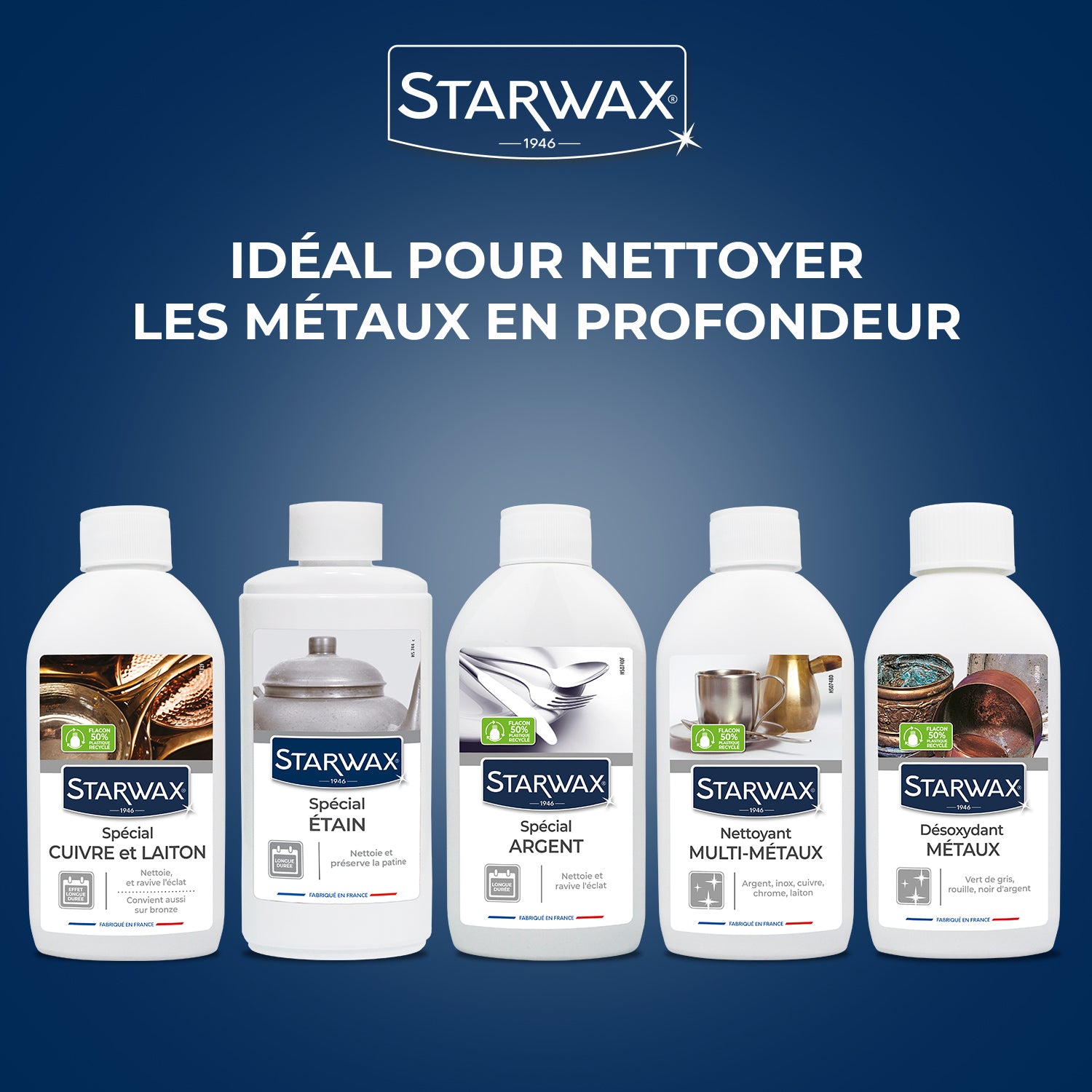 STARWAX - Nettoyant multi-métaux 250ml