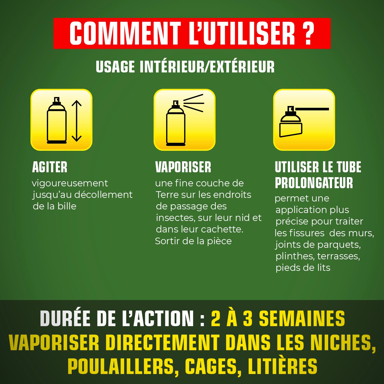 K.PRO - Aérosol Terre de diatomée
 400ml