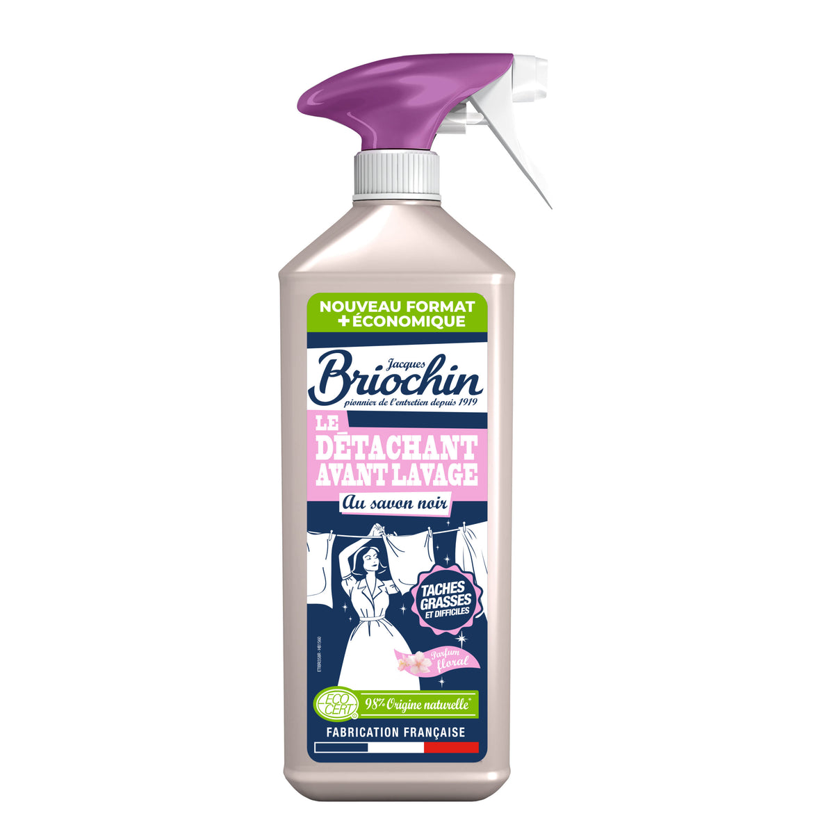 Lot de 3 détachant avant lavage au Savon Noir