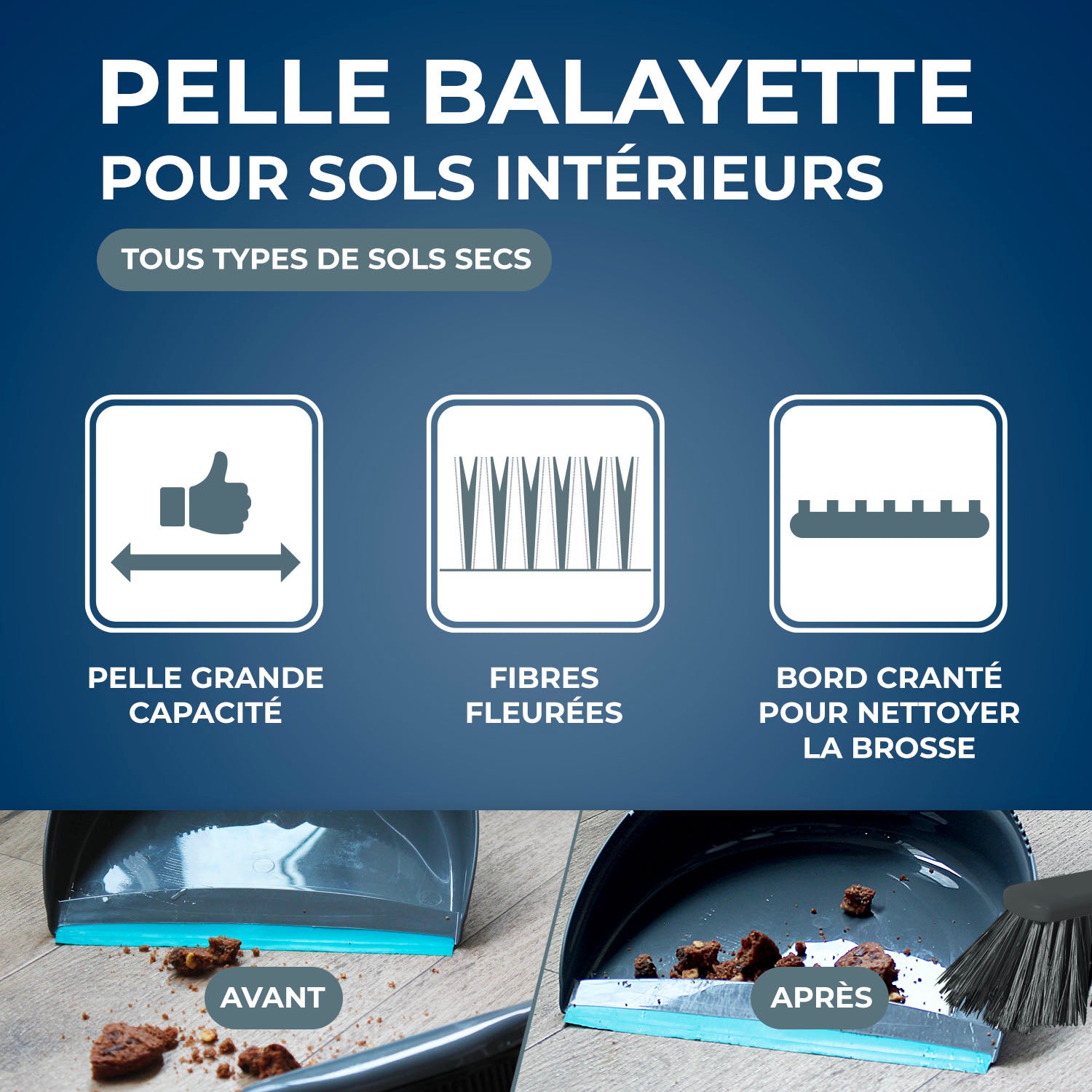 STARWAX - Combiné pelle-balayette
 X1