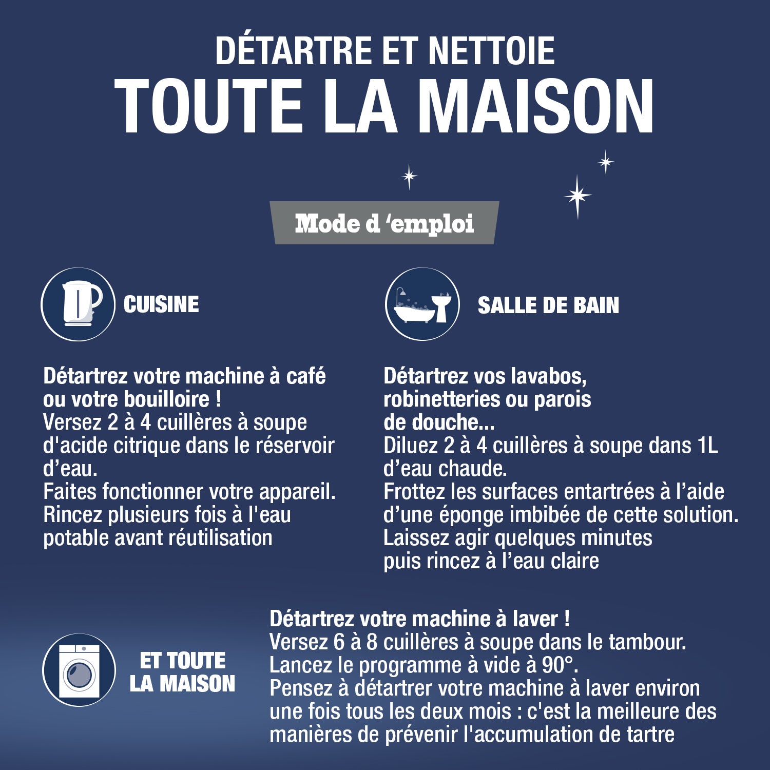 JACQUES BRIOCHIN - L'Acide Citrique grand format 900g