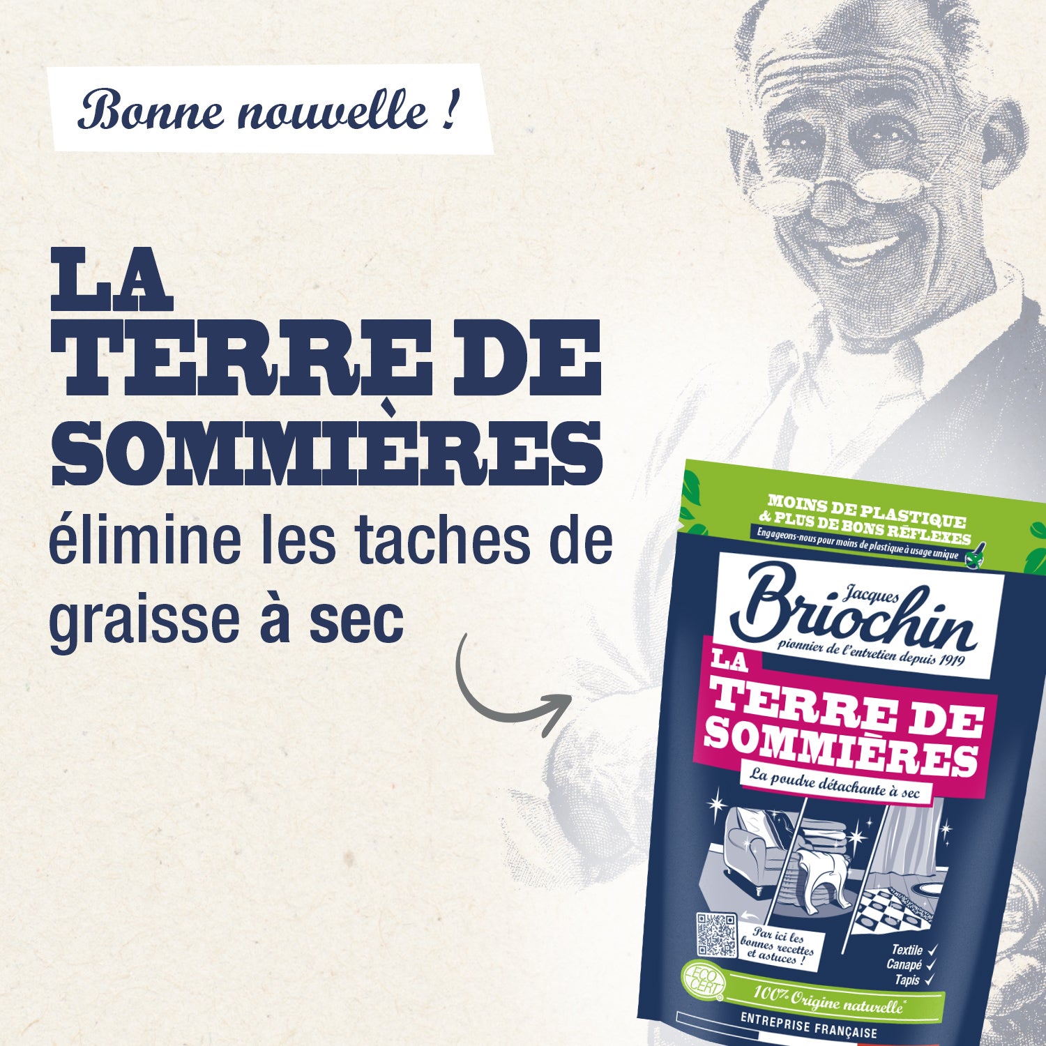 JACQUES BRIOCHIN - La Terre de Sommières 300g