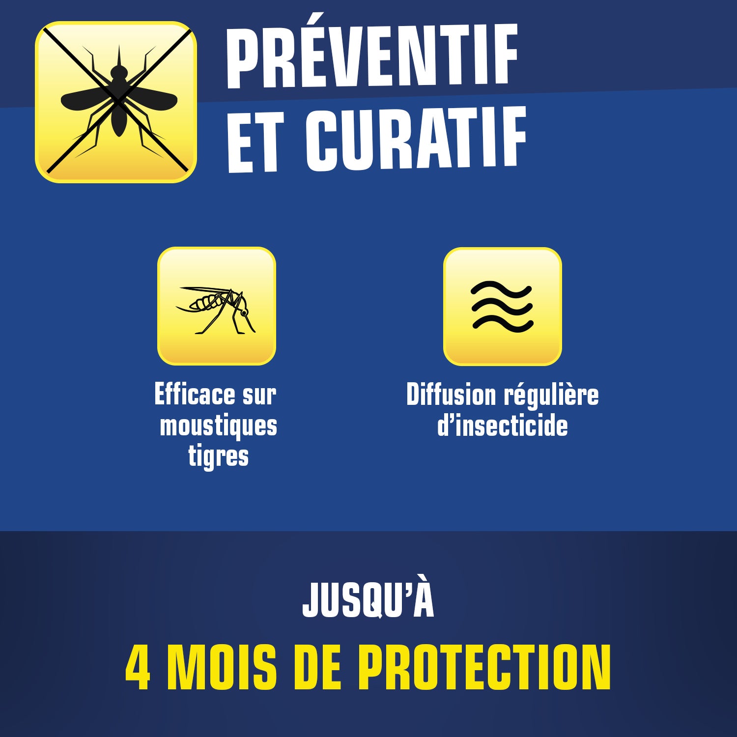 K.PRO - Cassette Mouches Moustiques
 X1