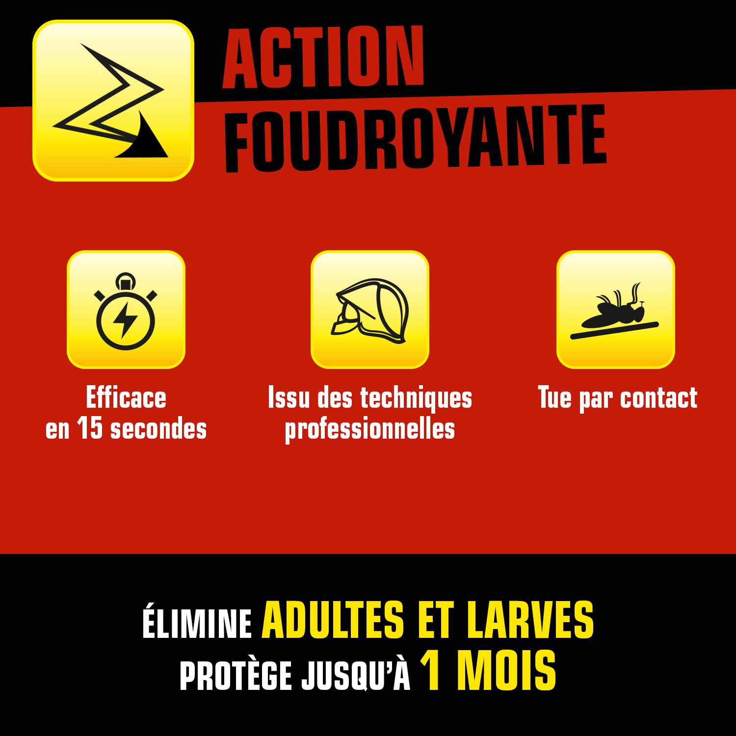 K.PRO - Aérosol foudroyant punaises de lit
 400ml