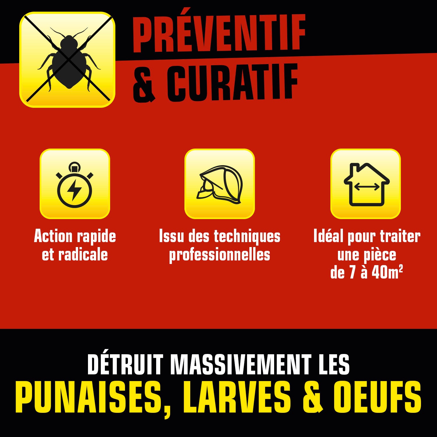 K.PRO - Aérosol diffusion automatique punaises de lit 200ml