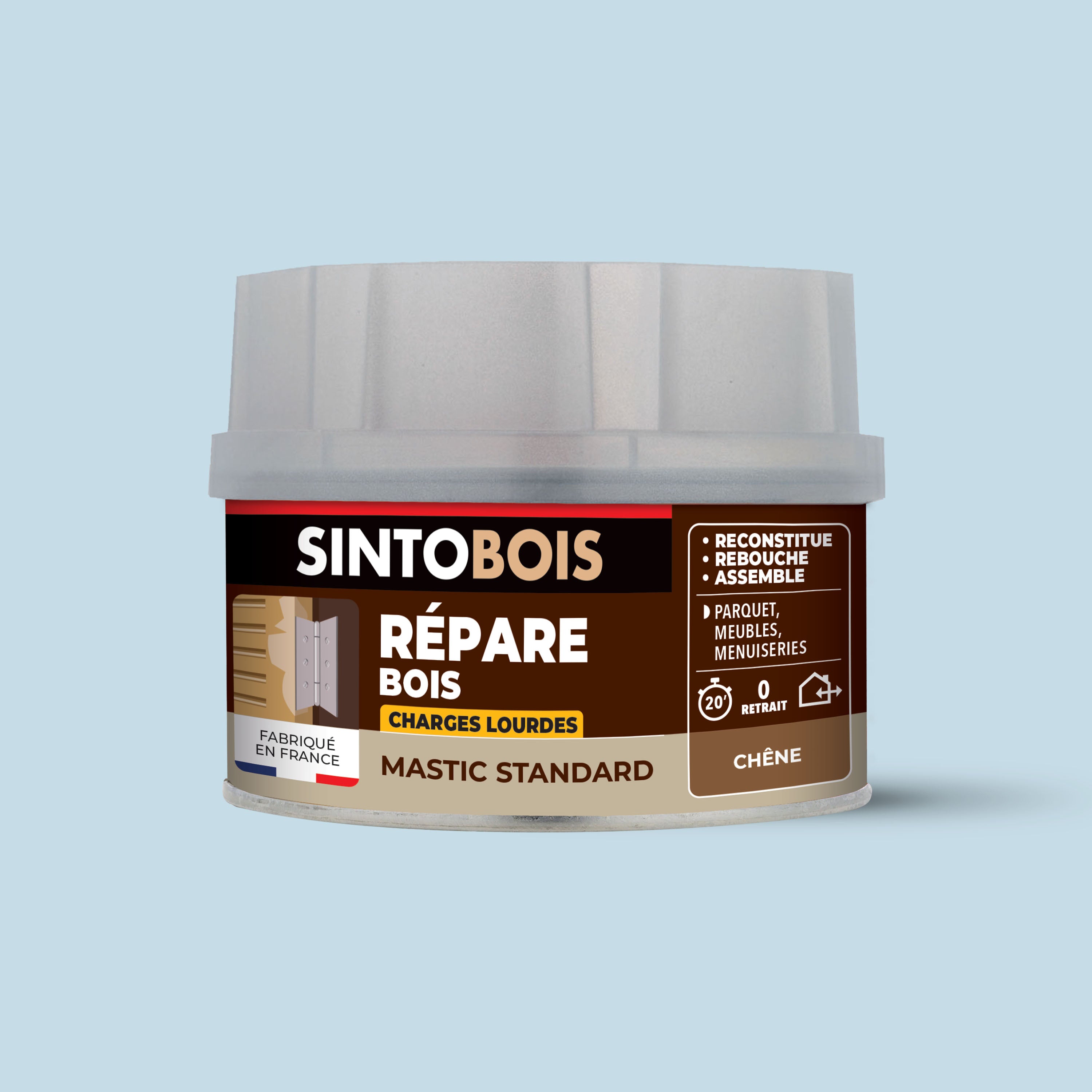 SINTO - Reconstitue bois charges lourdes 170ml Chêne