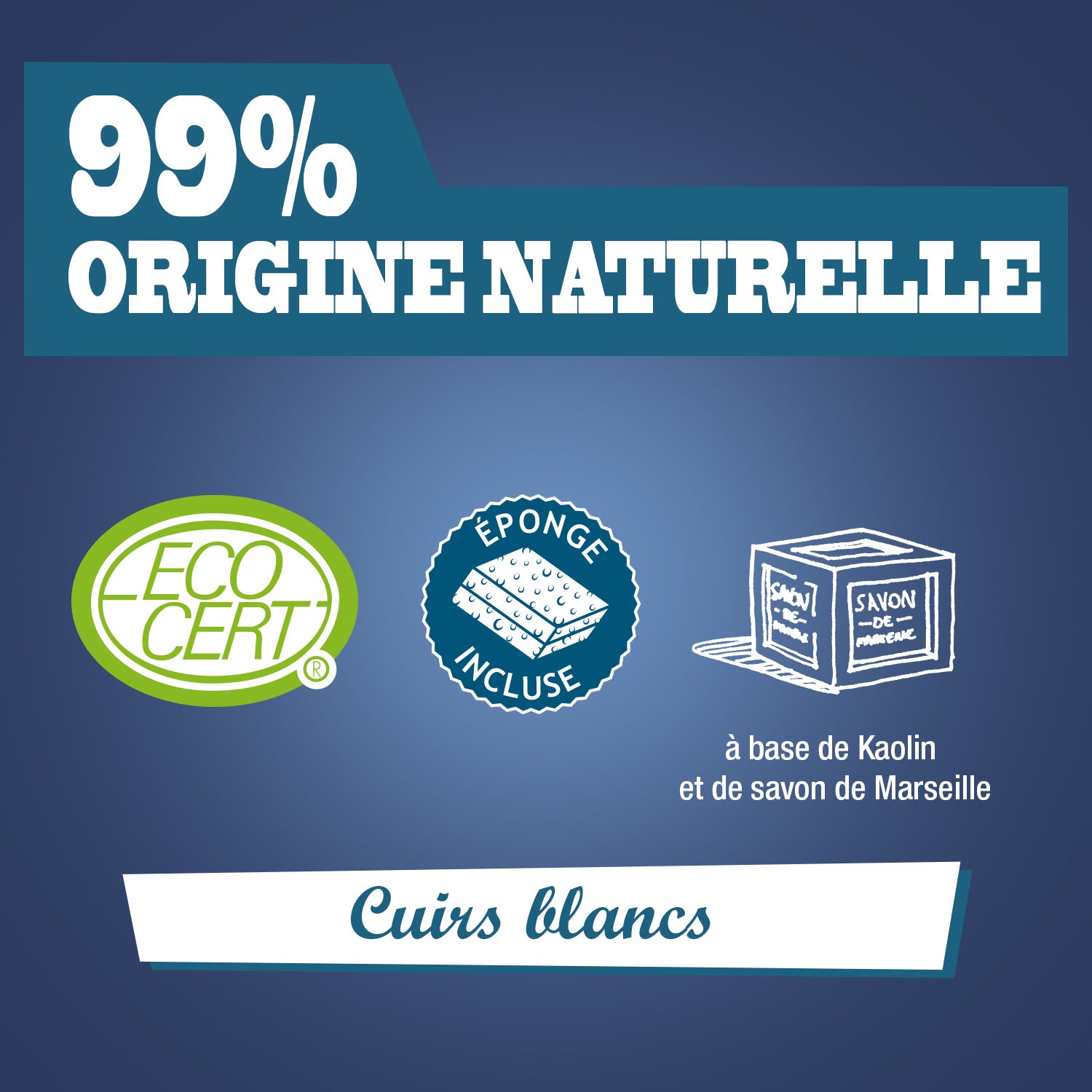 JACQUES BRIOCHIN - Pierre blanche spéciale baskets 200g Sans parfum