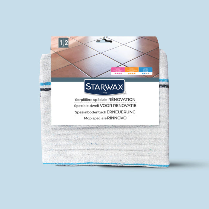 Serpillière spéciale rénovation