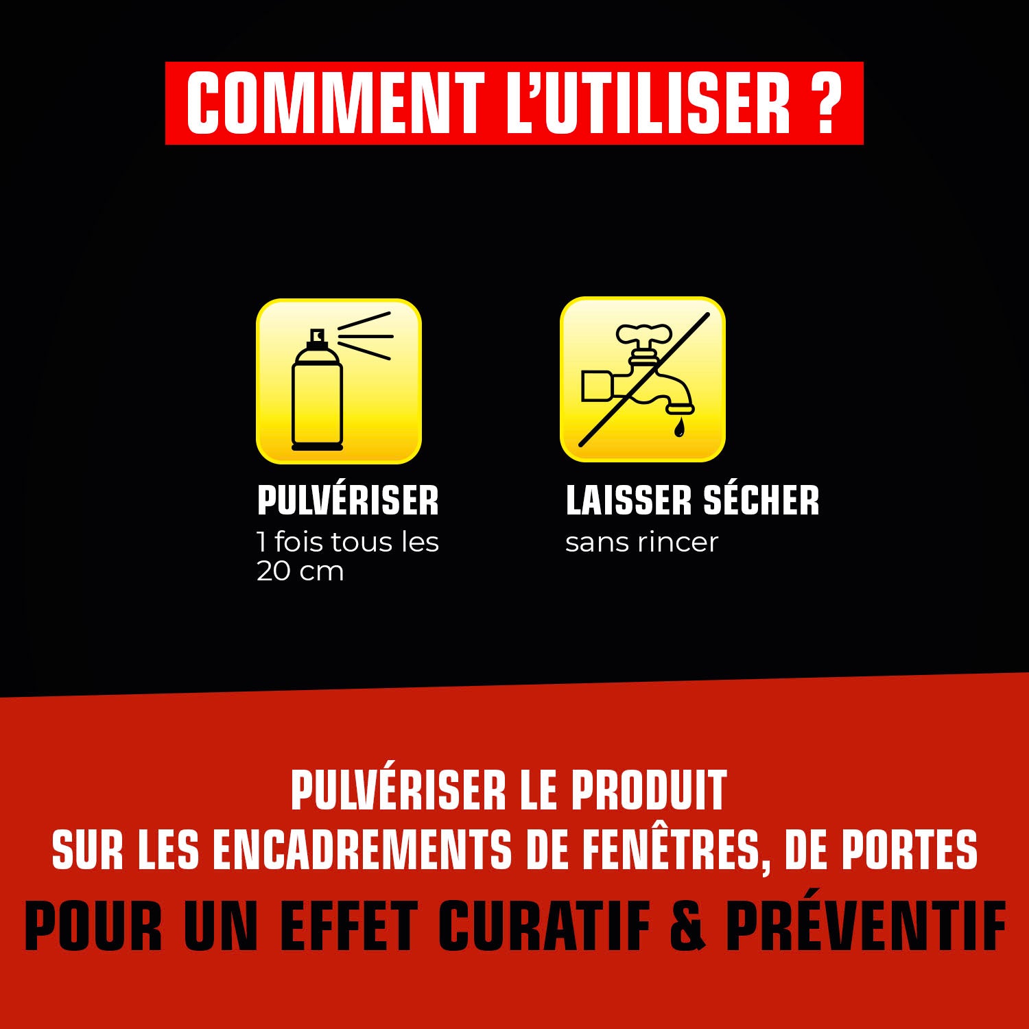 K.PRO - Aérosol foudroyant araignées
 400ml