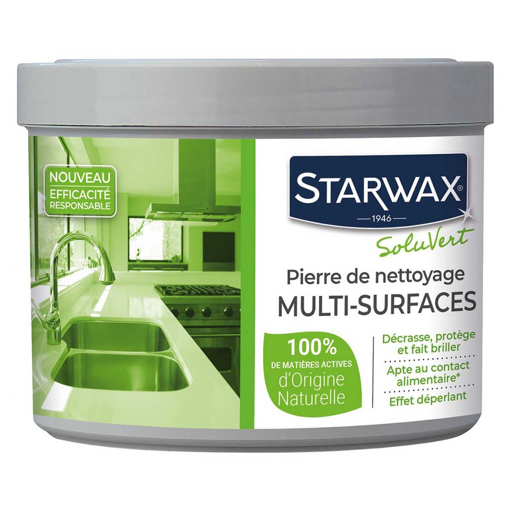 Pierre blanche de nettoyage multi-surfaces