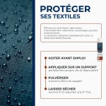 Aérosol protecteur imperméabilisant tissus et textiles