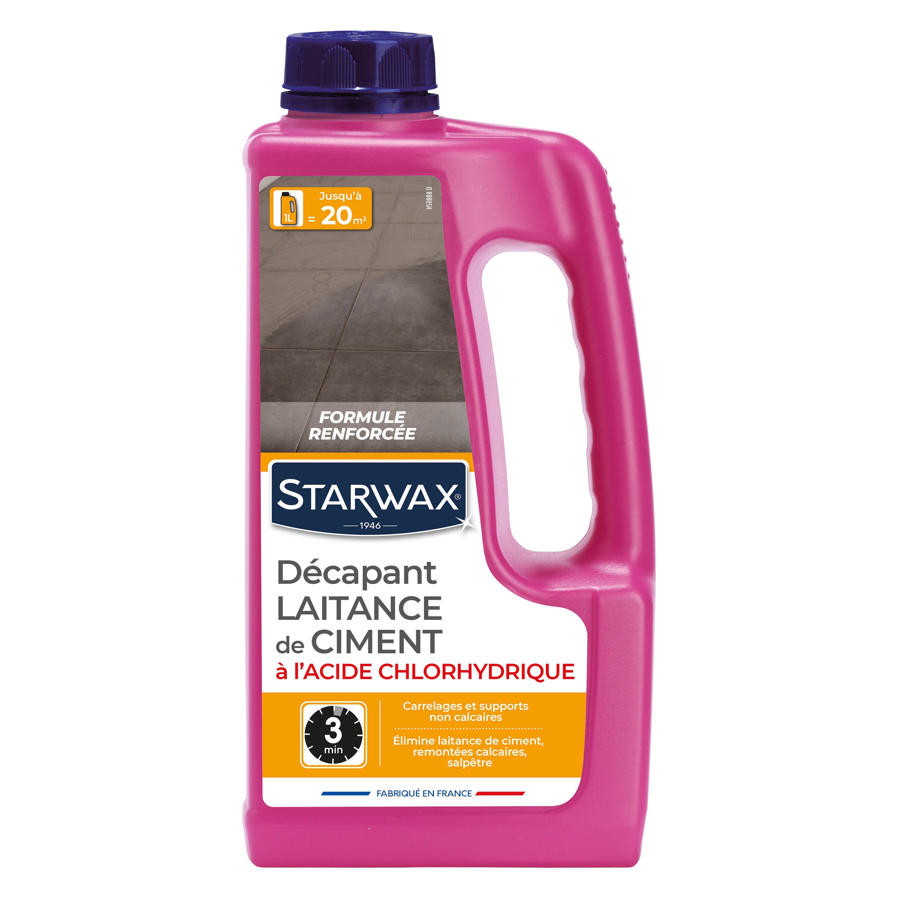 Décapant laitance de ciment - Starwax