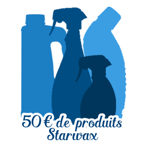 A gagner : 50€ de produits Starwax